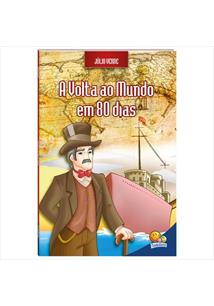 Resultado de imagem para A volta ao mundo em 80 dias livro adaptado cristina