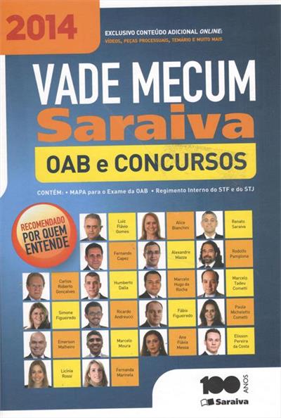 Vade Mecum Saraiva Oab E Concursos Ed Saraiva Editora Livro